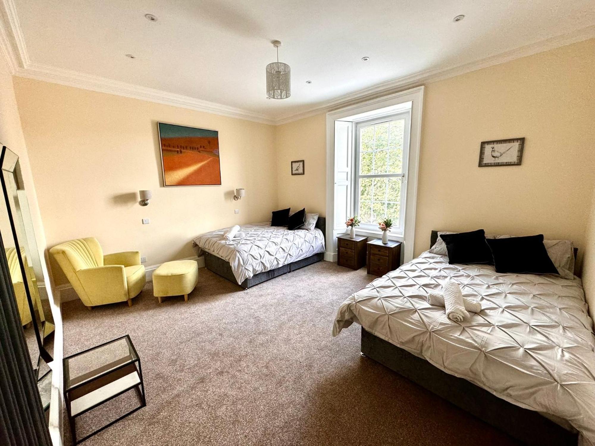 Georgian Luxury Apartment - Superfast Wifi - Parking Available Edimburgo Exterior foto